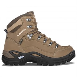 Lowa Renegade Gtx Mid Women - Stone - Køb hos Lundemøllen